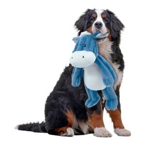 🆕🫏Petlou 16" Farm Friends Donkey Squeaky Plush Dog Toy
